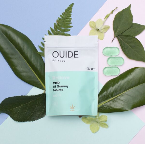 Ouide Edibles – Relieve – CBD gummies 300mg | Bloom Supply Canada