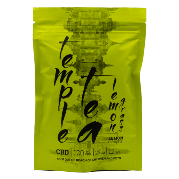 Temple Tea – Lemongrass CBD Tea – 120mg | Bloom Supply Canada