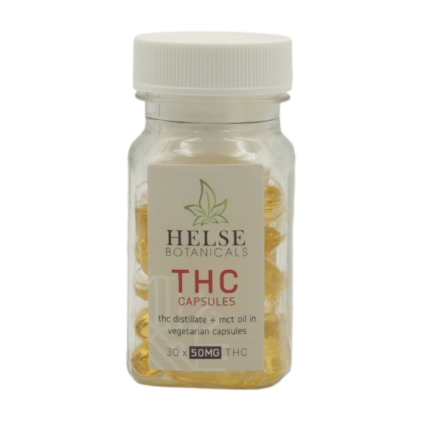 Helse Botanicals – THC Capsules – 50mg | Bloom Supply Canada