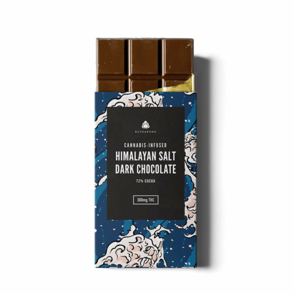 Buudabomb – Himalayan Salt Dark Chocolate – 300mg THC | Bloom Supply Canada
