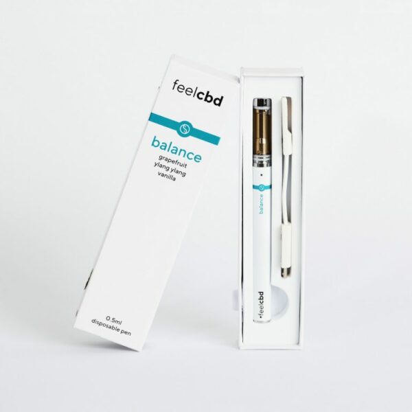 FeelCBD – Balance – Dispsable CBD Vape Pen 0.5ml | Bloom Supply Canada