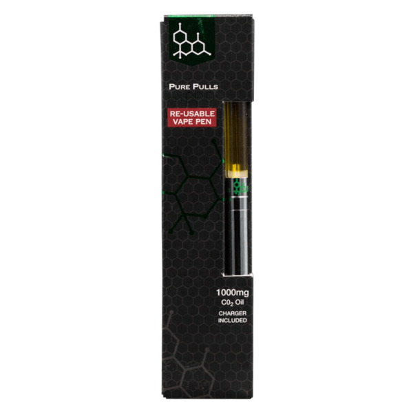 Pure Pulls – CO2 Oil Reusable Vape Pen – Sativa 1ml | Bloom Supply Canada