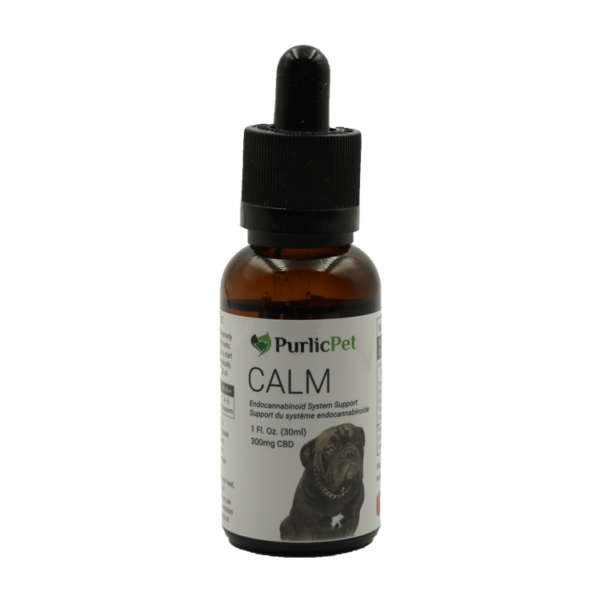 Purlic Pet – CBD Tincture – Calm For Dogs – 300mg CBD | Bloom Supply Canada