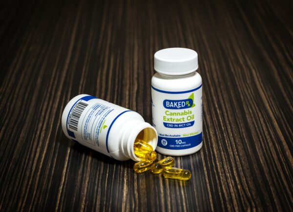 Baked Edibles – CBD Extract In MCT Oil Capsules 10mg or 20mg | Bloom Supply Canada