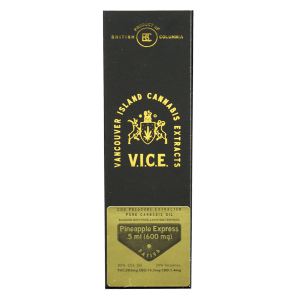 Vice – CO2 Oil Refill Cartridges – Pineapple Express 0.5ml | Bloom Supply Canada