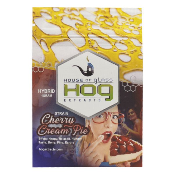 House Of Glass – Shatter – Cherry Cream Pie 1g | Bloom Supply Canada