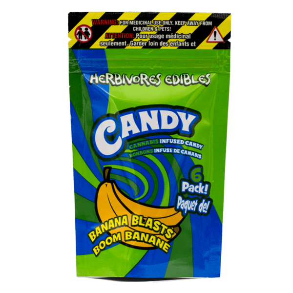 Herbivores Edibles – Banana Blasts Gummies | Bloom Supply Canada