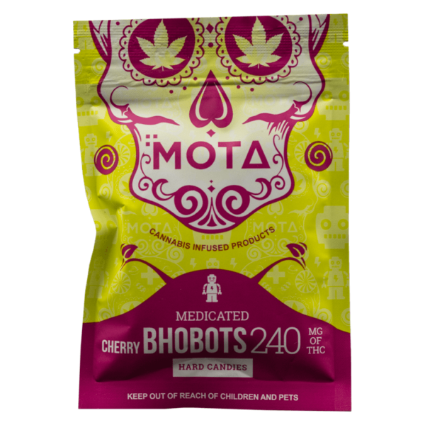 MOTA Edibles – BHO Bots – Cherry – 240mg THC | Bloom Supply Canada