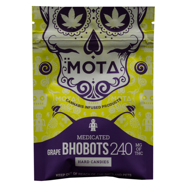 MOTA Edibles – BHO Bots – Grape – 240mg THC | Bloom Supply Canada