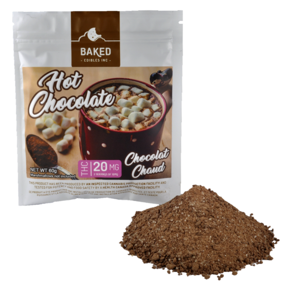 Baked Edibles – Hot Chocolate 20mg THC | Bloom Supply Canada