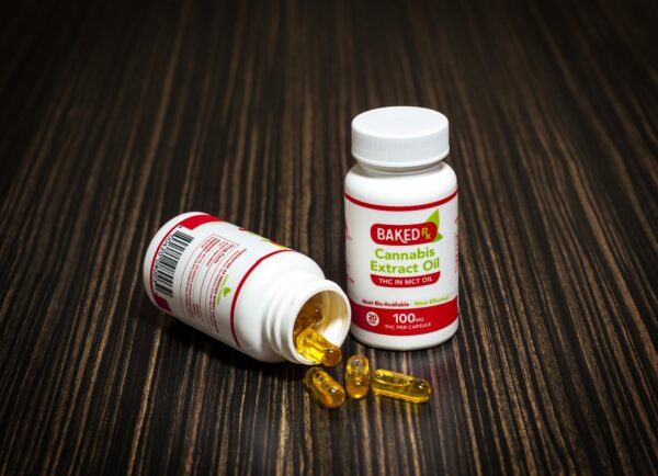 Baked Edibles – THC Extract Capsules 100mg | Bloom Supply Canada