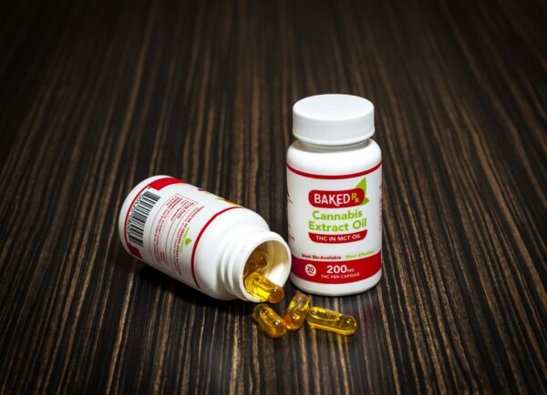 Baked Edibles – THC Extract Capsules 200mg | Bloom Supply Canada