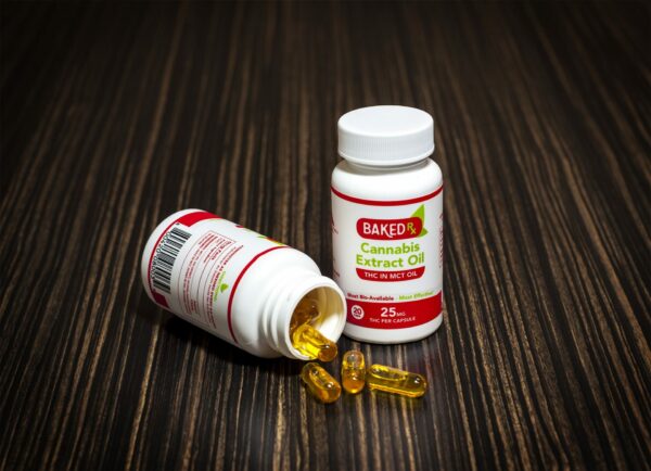 Baked Edibles – THC Extract Capsules 25mg | Bloom Supply Canada