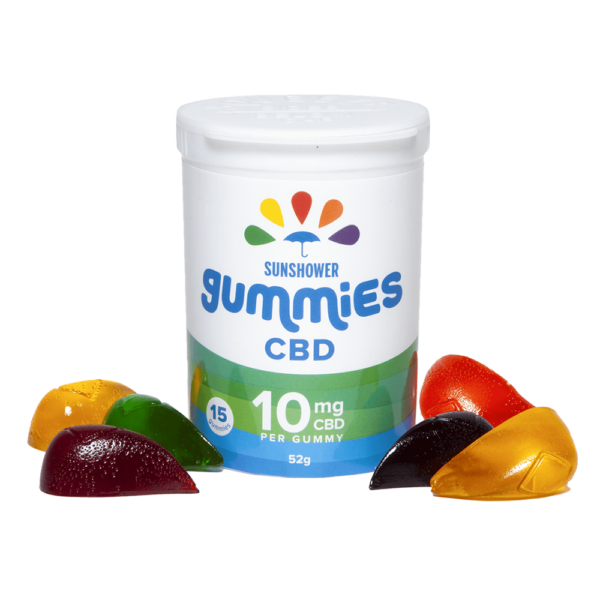 Baked Edibles – Sunshower Gummies CBD – 10mg | Bloom Supply Canada