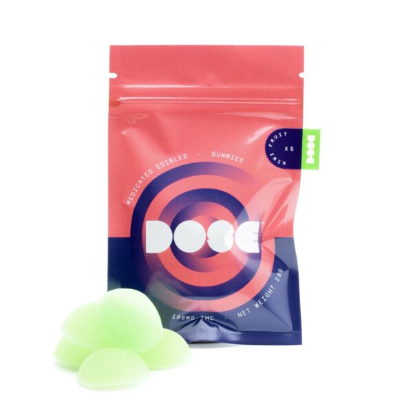 Dose Edibles Gummies – Kiwi Fruit | Bloom Supply Canada