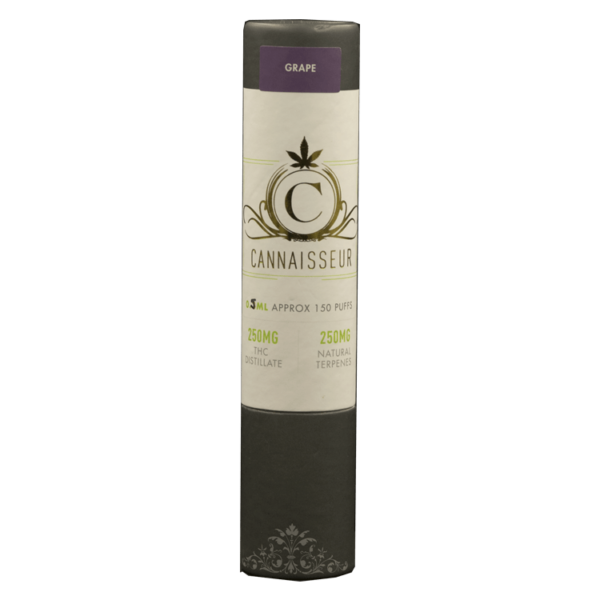Cannaisseur – Disposable THC Distillate Pen – Grape 0.3ml | Bloom Supply Canada