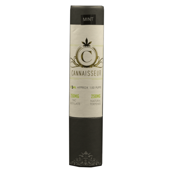Cannaisseur – Disposable THC Distillate Pen – Mint 0.3ml | Bloom Supply Canada