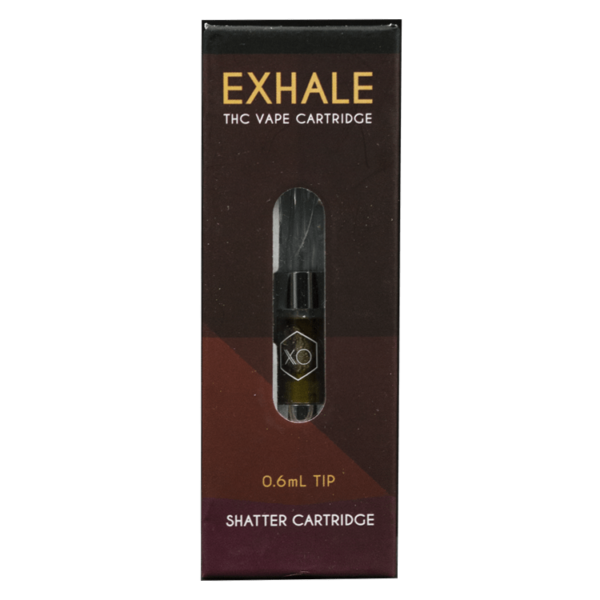 XO Exhale – Liquid Shatter Refill Cartridge – Durban Poison 0.6ml | Bloom Supply Canada
