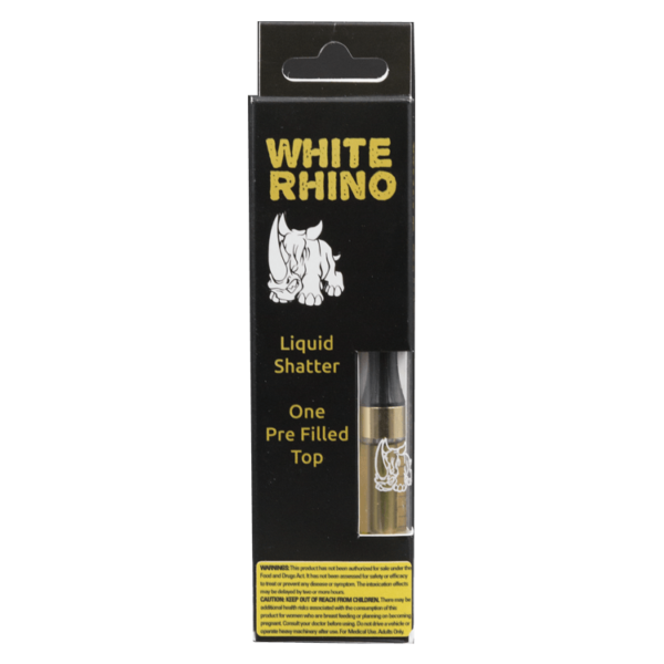 White Rhino – Liquid Shatter Refill Cartridge – Girl Scout Cookies 1g | Bloom Supply Canada