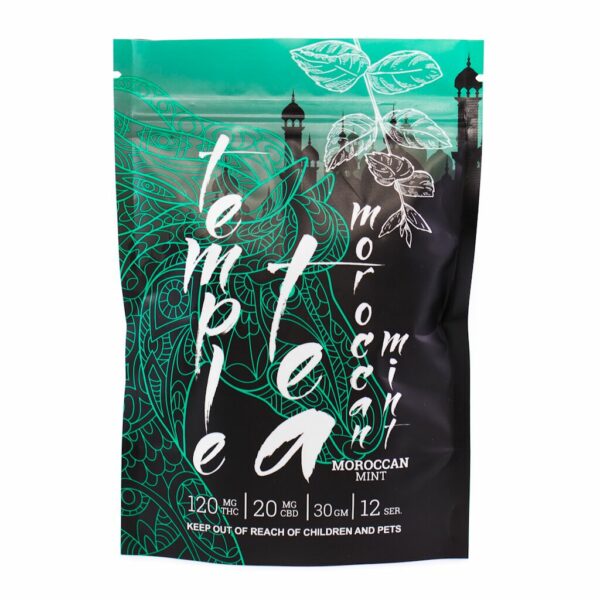 Temple Tea – Moroccan Mint – 120mg THC | Bloom Supply Canada