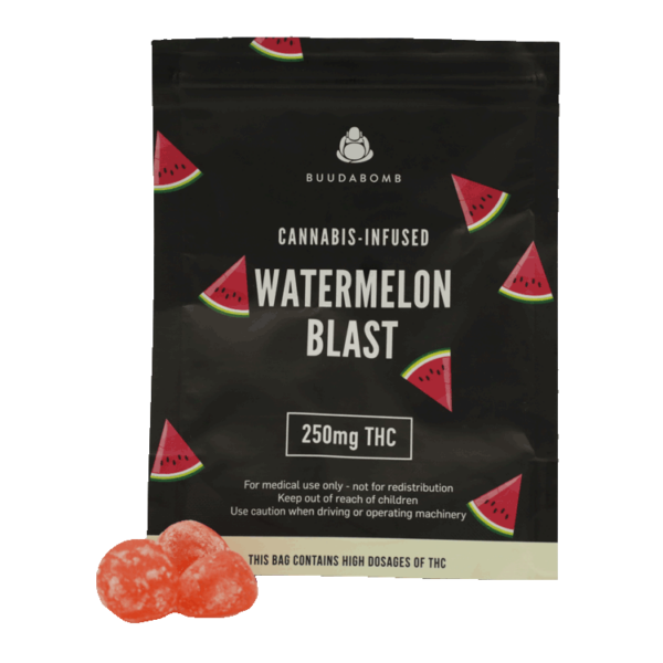 Buudabomb – Watermelon Blast – 250mg | Bloom Supply Canada