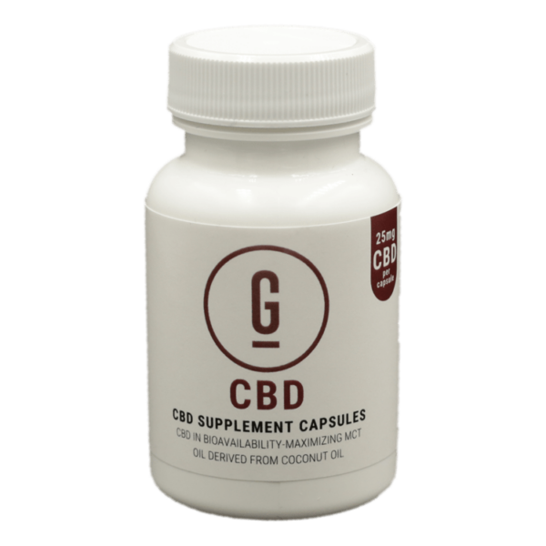 CBD Capsules – 25mg | Bloom Supply Canada