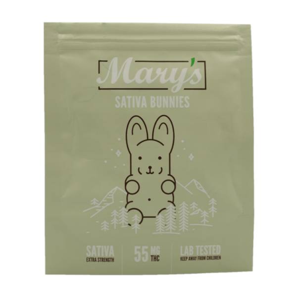 Mary’s Medibles – Sativa Bunnies – Extra Strength – 55mg | Bloom Supply Canada