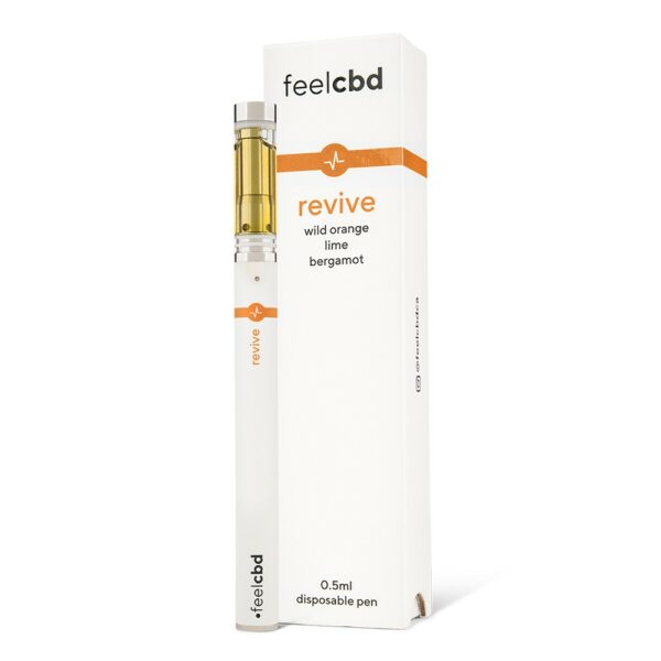 FeelCBD – Revive – Dispsable CBD Vape Pen 0.5ml | Bloom Supply Canada