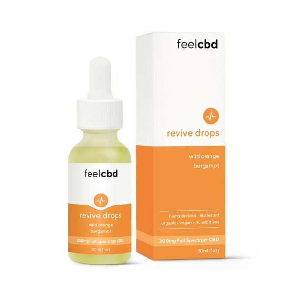 FeelCBD – Revive Drops – CBD Tincture 300mg | Bloom Supply Canada