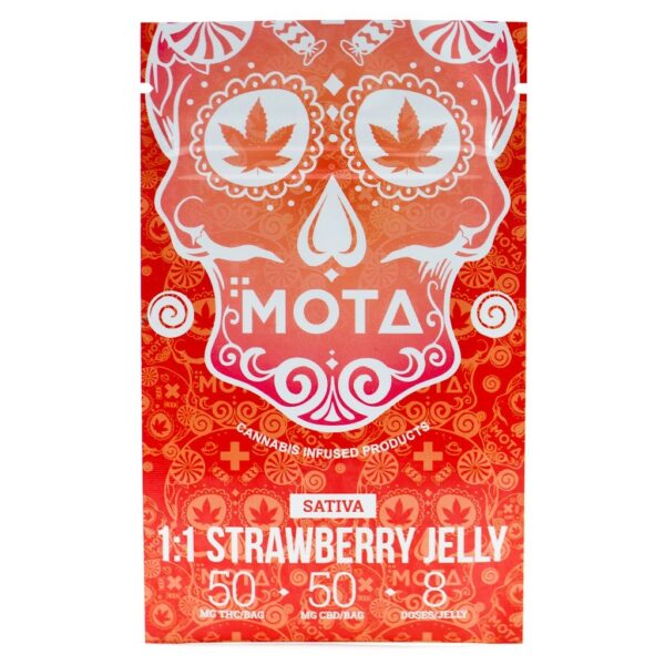 Mota – White Cube CBD – Strawberries & Cream – 180mg CBD | Bloom Supply Canada