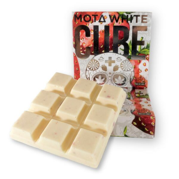 Mota – White Cube CBD – Strawberries & Cream – 180mg CBD | Bloom Supply Canada