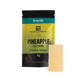 Twisted Extracts – Pineapple Jelly Bombs – CBD | Bloom Supply Canada