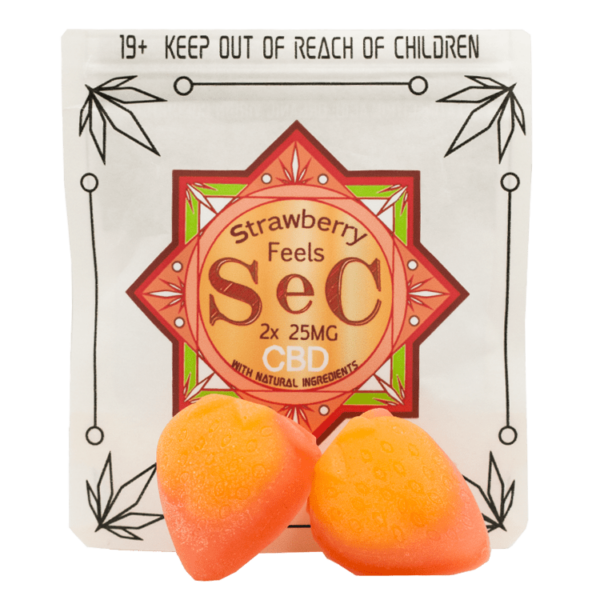 SEC – Strawberry Feels CBD – 50mg | Bloom Supply Canada
