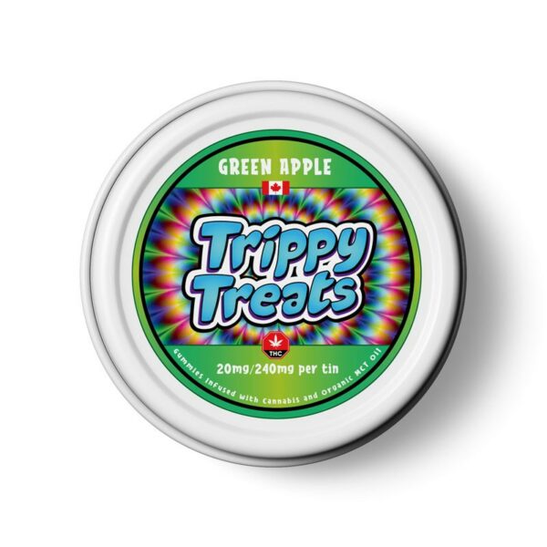 Trippy Treats – Hawaiian Fruit Punch Gummies – 400mg THC | Bloom Supply Canada