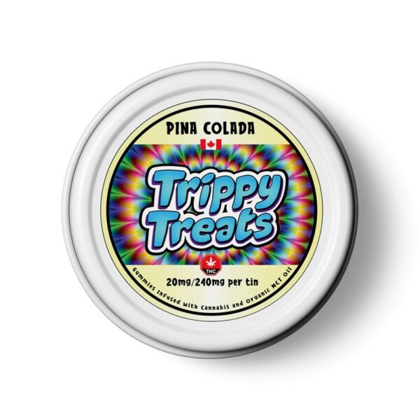 Trippy Treats – Hawaiian Fruit Punch Gummies – 400mg THC | Bloom Supply Canada
