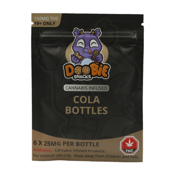 Doobie Snacks – CBD Sour Gummy Bears – 150mg CBD | Bloom Supply Canada