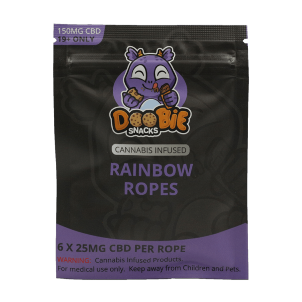 Doobie Snacks – CBD Sour Gummy Bears – 150mg CBD | Bloom Supply Canada