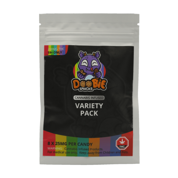 Doobie Snacks – CBD Sour Gummy Bears – 150mg CBD | Bloom Supply Canada
