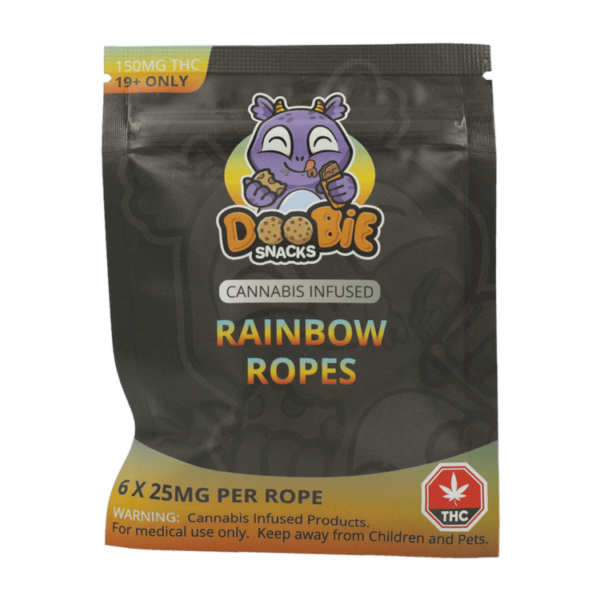 Doobie Snacks – Blue Raspberry – 200mg THC | Bloom Supply Canada