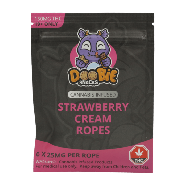 Doobie Snacks – Blue Raspberry – 200mg THC | Bloom Supply Canada