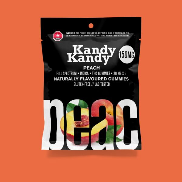 Kandy Kandy – Peach Gummies | Bloom Supply Canada