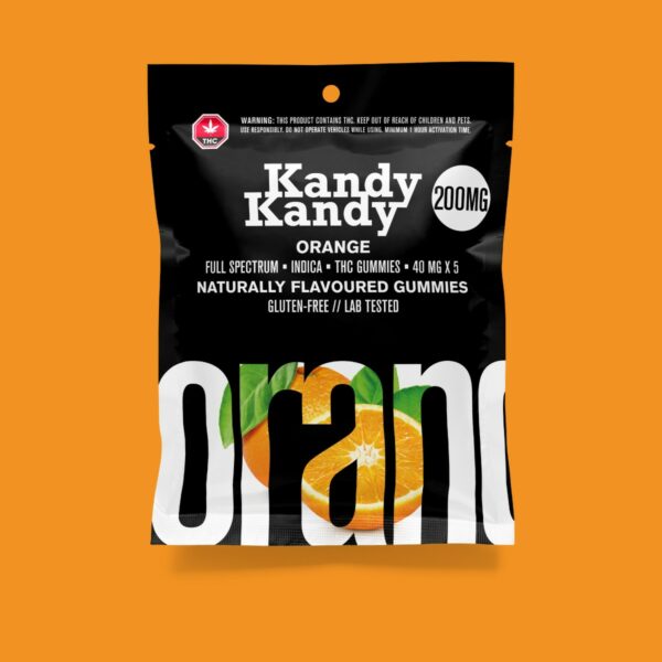 Kandy Kandy – Orange Gummies | Bloom Supply Canada