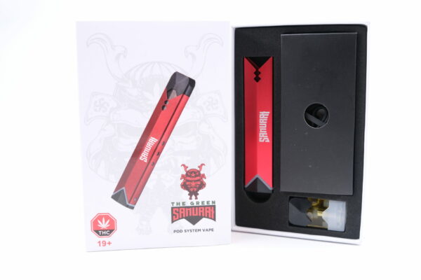 The Green Samurai – LED Vape Kit – 1ml THC | Bloom Supply Canada