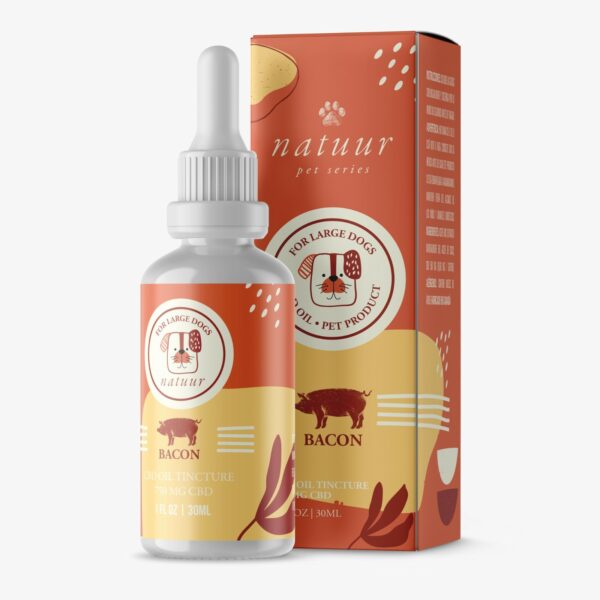 Natuur – Pet Series – CBD Oil For Small Dogs – Bacon Flavour – 125mg | Bloom Supply Canada