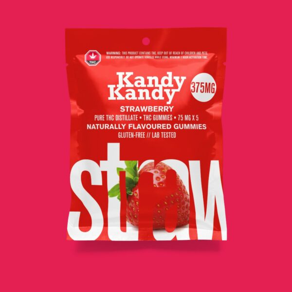 Kandy Kandy – Strawberry Gummies | Bloom Supply Canada