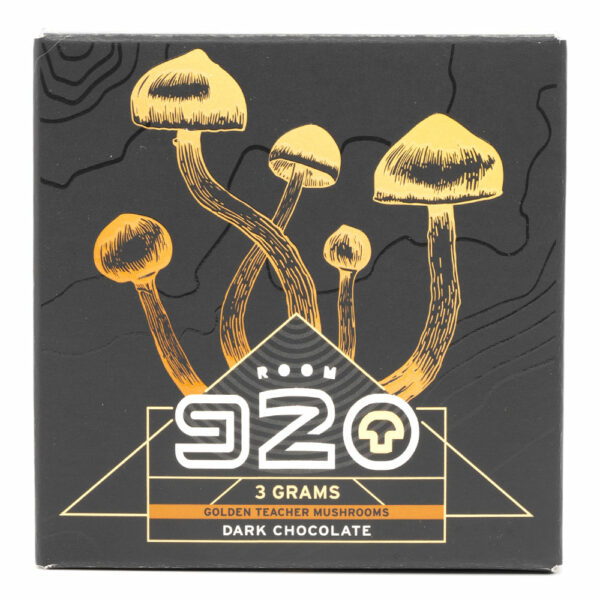 Room 920 – Mushroom Chocolate Bar – Dark Chocolate – 3 Grams | Bloom Supply Canada