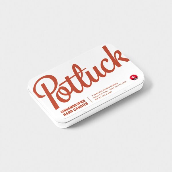 Potluck – Hard Candy – Cinnamon Spice – 300mg THC | Bloom Supply Canada
