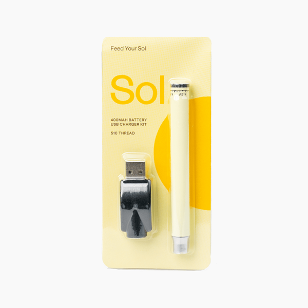 Sol – 400 mAh Vape Battery (510 thread) | Bloom Supply Canada