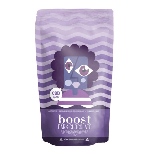 Boost – THC Dark Chocolate Bars – 200mg | Bloom Supply Canada