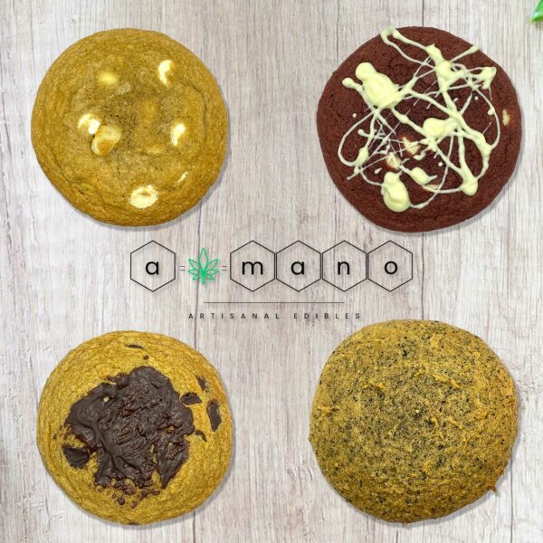 Amano Edibles – Cookies – 200mg | Bloom Supply Canada
